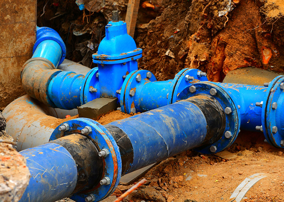 Sewer Line Replacement in Woodside East